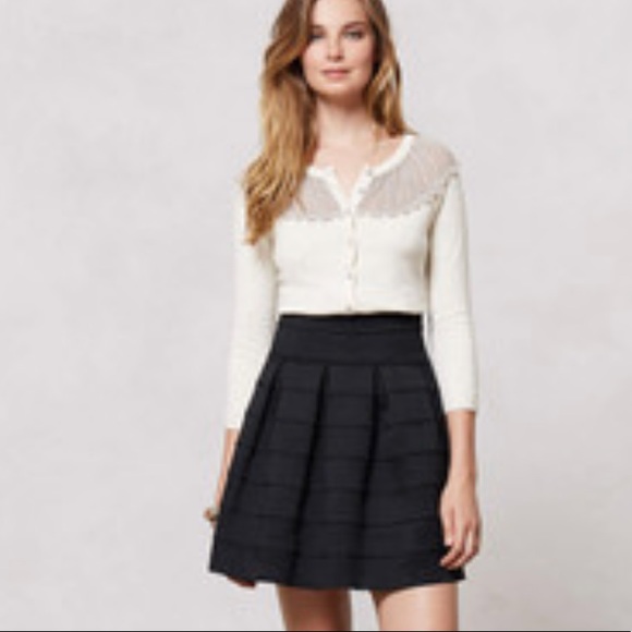 Anthropologie Dresses & Skirts - Girl From Savoy High Waisted Ponte Bell Skirt